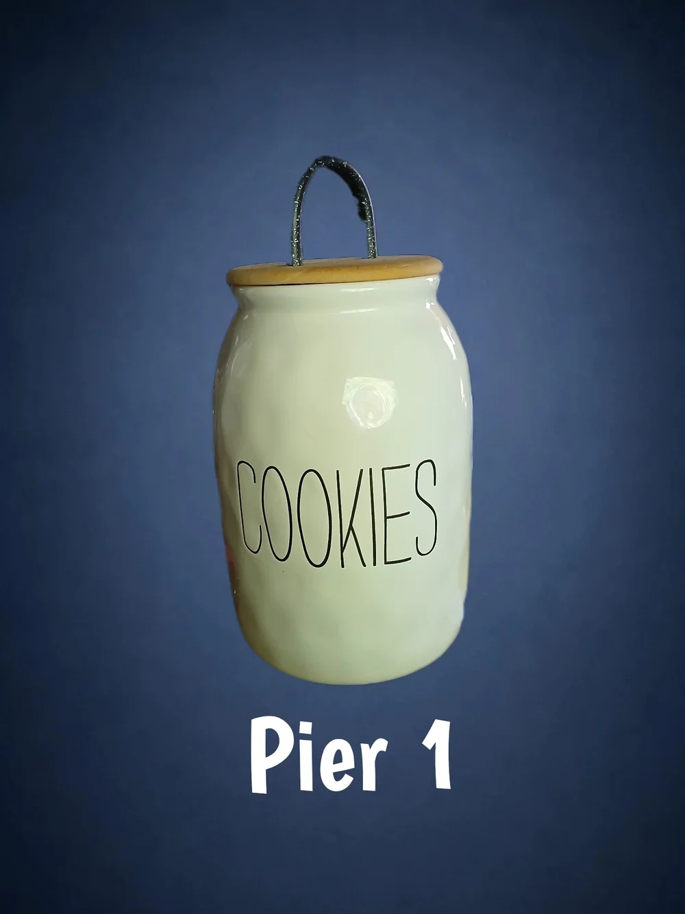 Pier 1 Cream Ceramic 